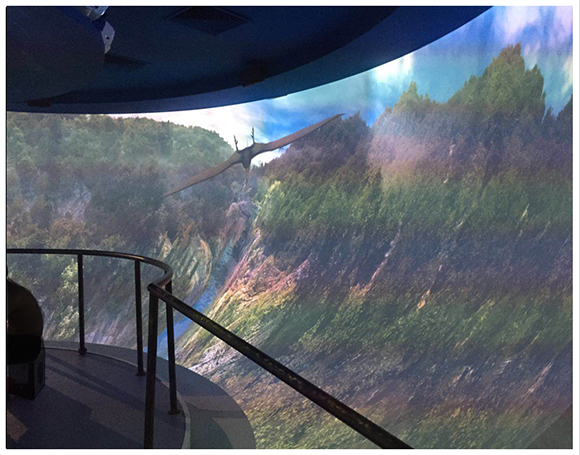 三門峽360度環幕展廳投影融合